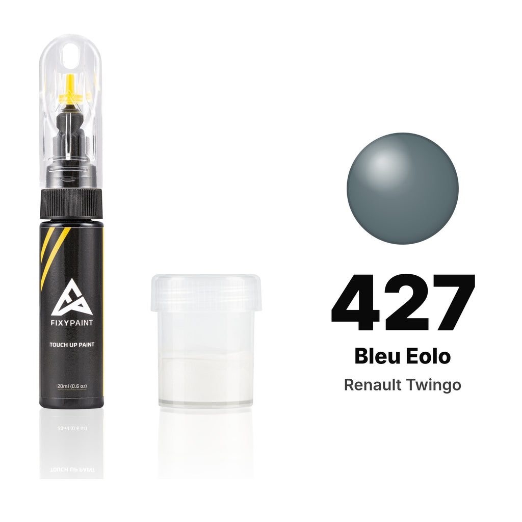 Touch-up paint for Renault Twingo 427 Bleu Eolo, Standard kit