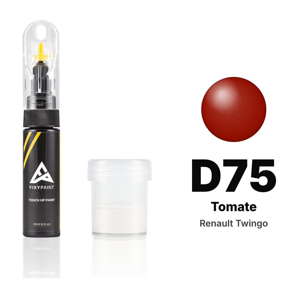 Touch-up paint for Renault Twingo D75 Tomate, Standard kit