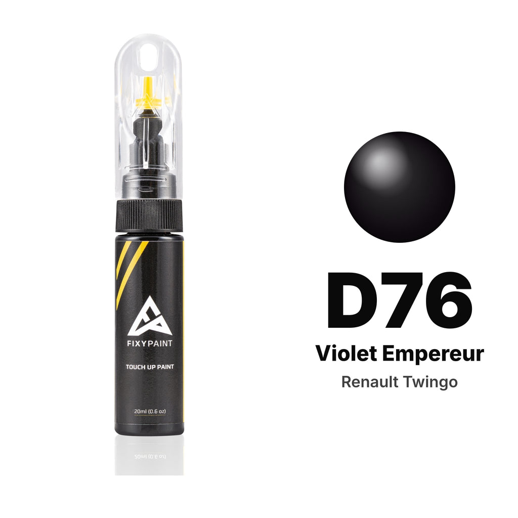 Touch-up paint for Renault Twingo D76 Violet Empereur, Basic kit