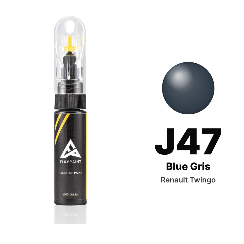 Touch-up paint for Renault Twingo J47 Blue Gris, Basic kit