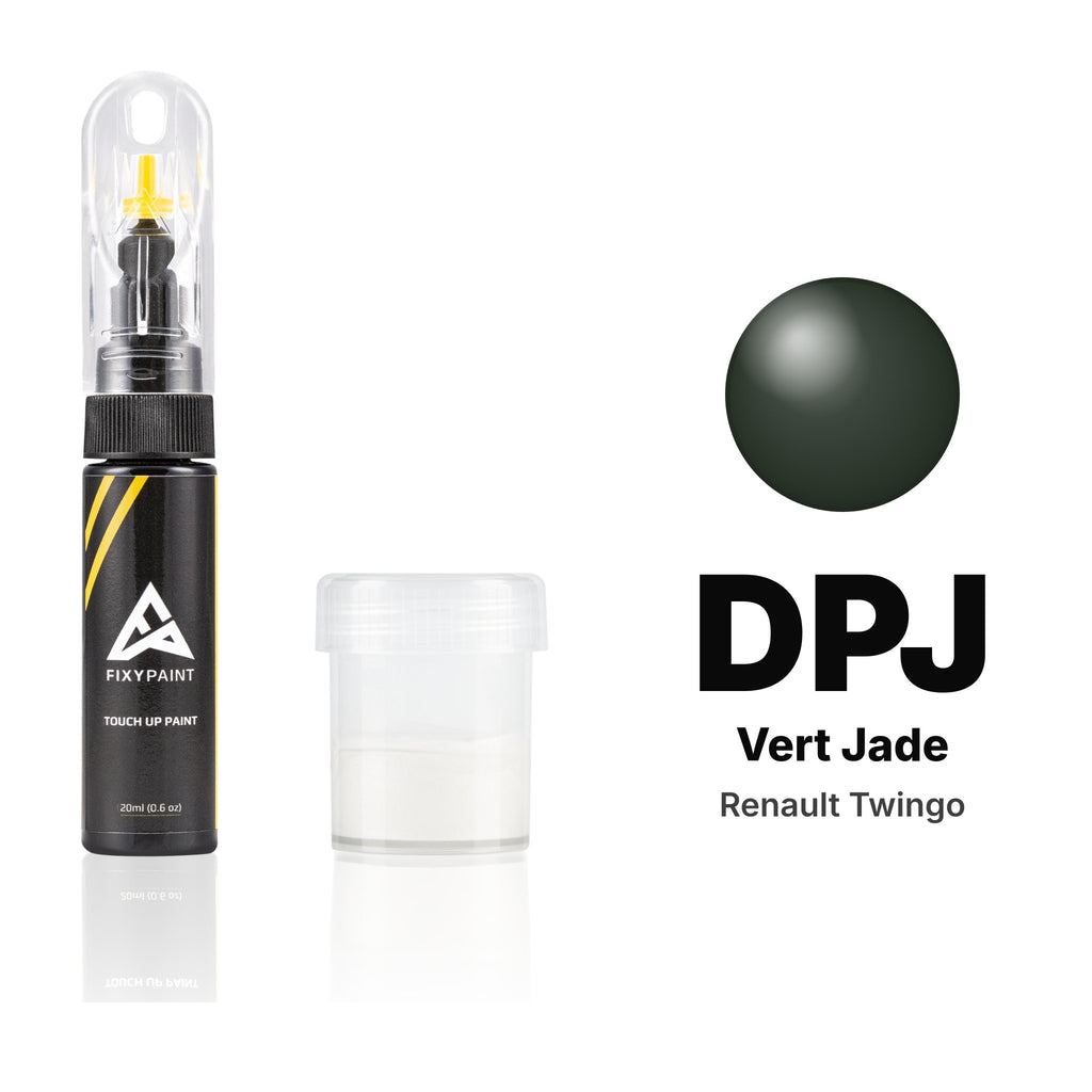 Pintura de retoque para Renault Twingo – DPJ Vert Jade (2013–2014), kit Estándar