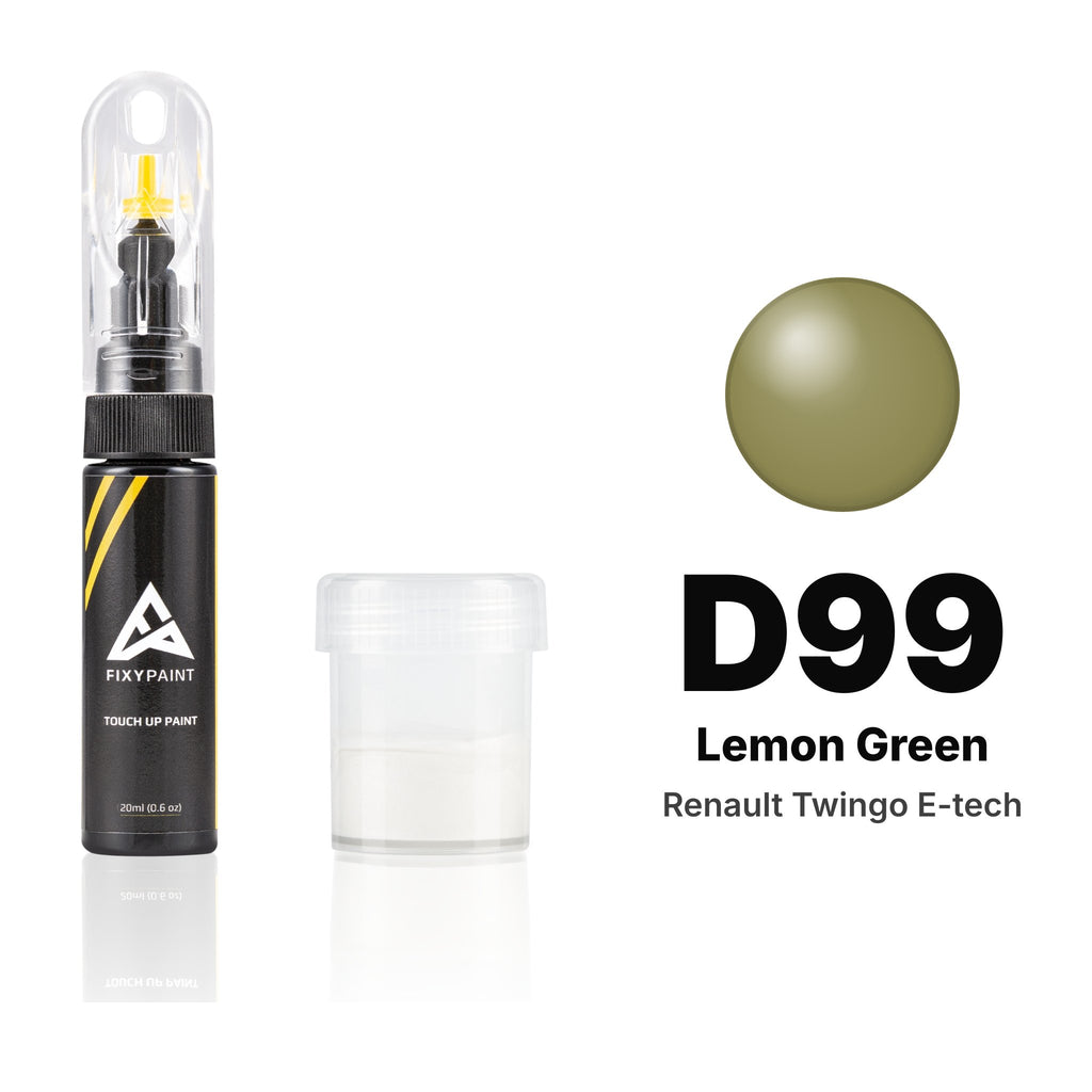 Touch-up paint for Renault Twingo E-Tech D99 Lemon Green, Standard kit