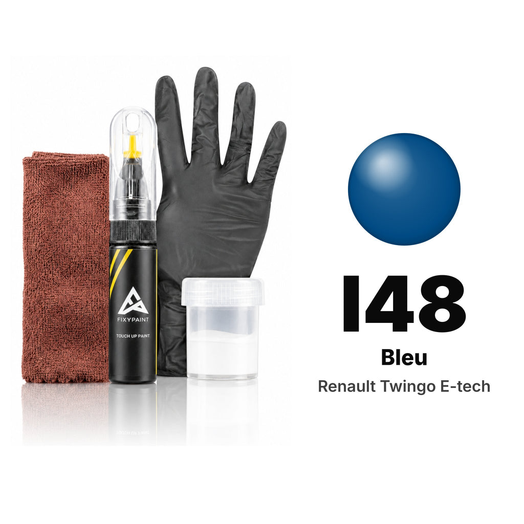 Touch-up paint for Renault Twingo E-Tech I48 Bleu, Complete kit