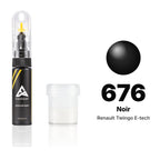 Lackstift für Renault Twingo E-Tech – 676 Noir (2003–2014), Set Standard