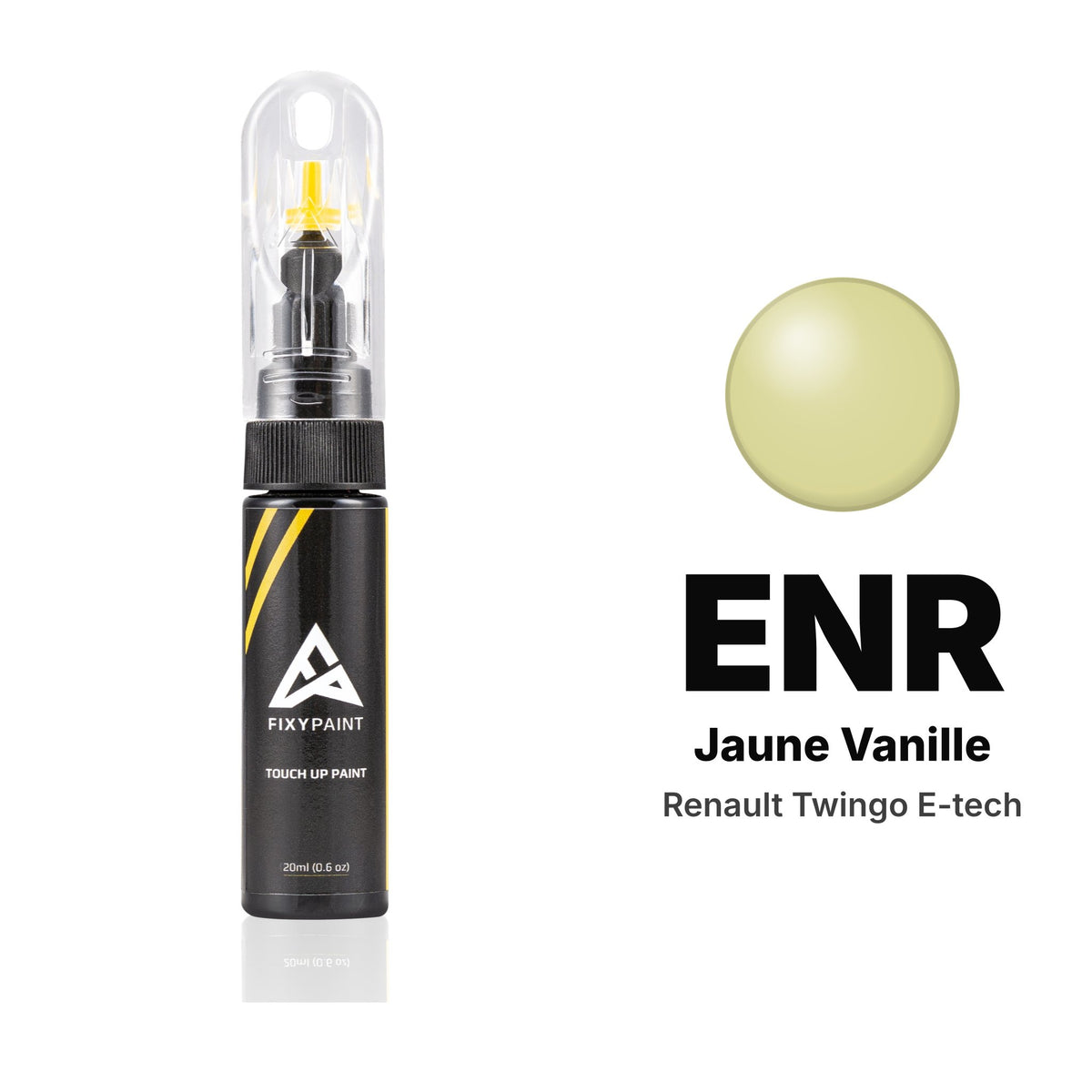 Renault Twingo E-tech ENR Jaune Vanille touch-up paint, Basic kit
