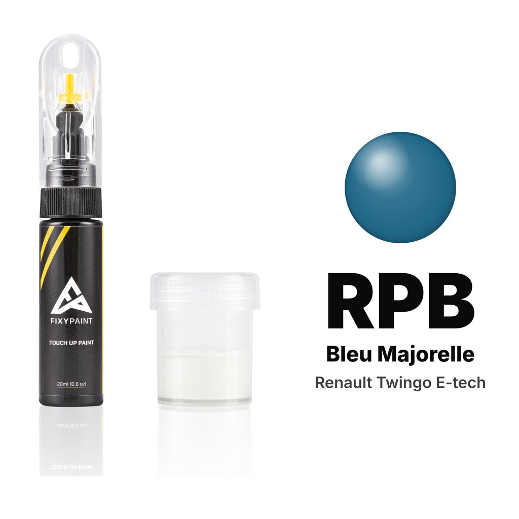 Lackstift für Renault Twingo E-Tech – RPB Bleu Majorelle (2009–2016), Set Standard