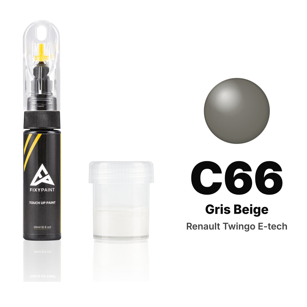 Touch-up paint for Renault Twingo E-Tech C66 Gris Beige, Standard kit