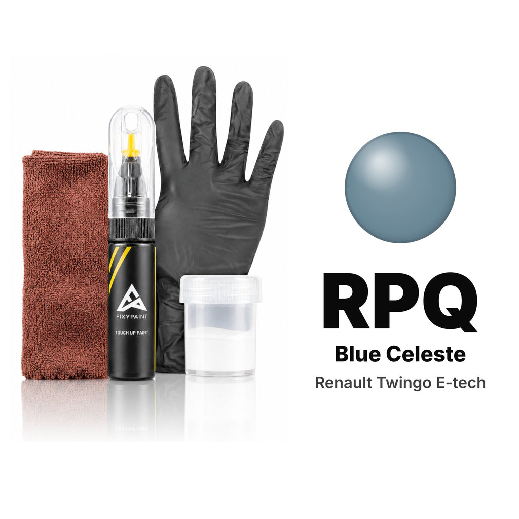 Touch-up paint for Renault Twingo E-Tech RPQ Blue Celeste, Complete kit