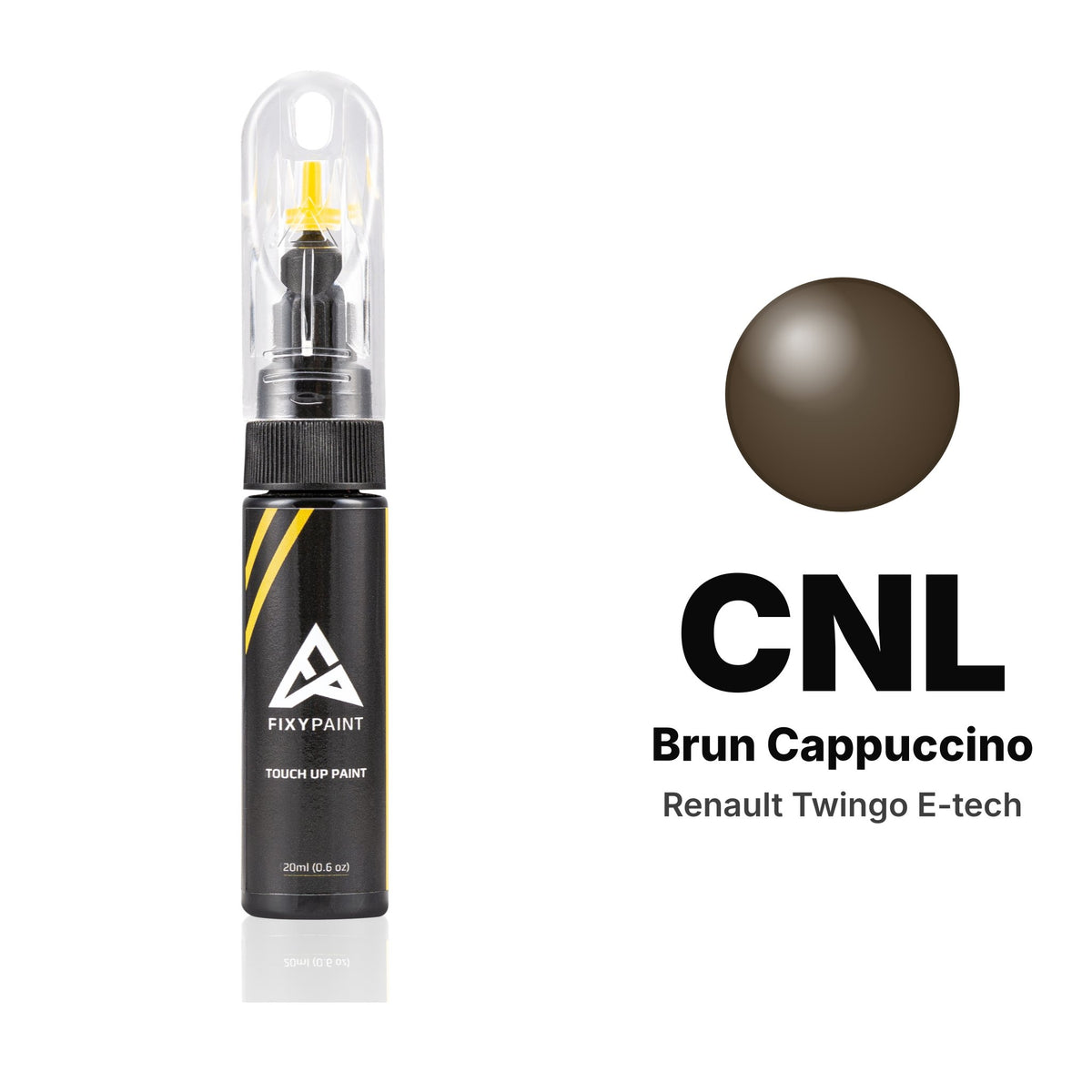 Touch-up paint for Renault Twingo E-Tech CNL Brun Cappuccino, Basic kit