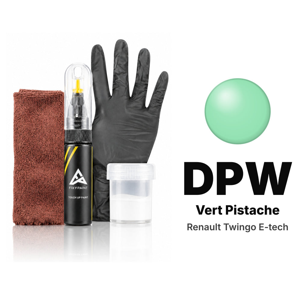 Touch-up paint for Renault Twingo E-Tech DPW Vert Pistache, Complete kit