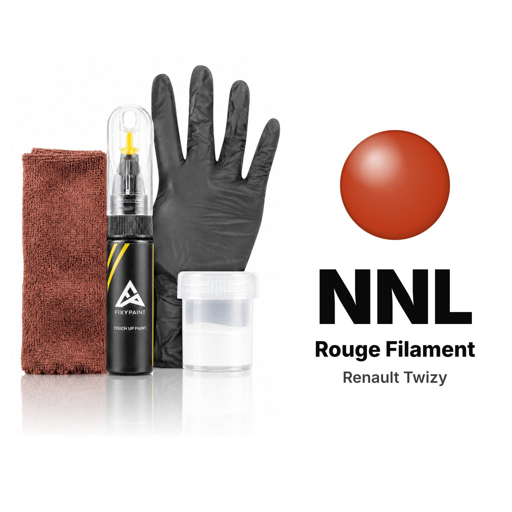 Touch-up paint for Renault Twizy NNL Rouge Filament, Complete kit