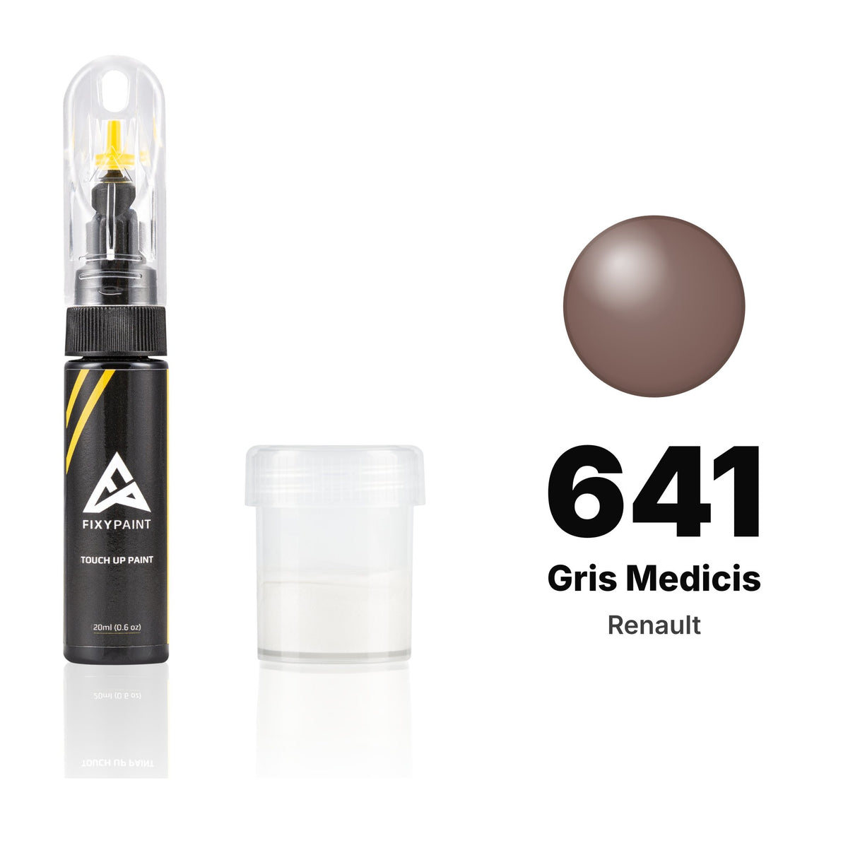 Touch-up paint for Renault 641 Gris Medicis, Standard kit