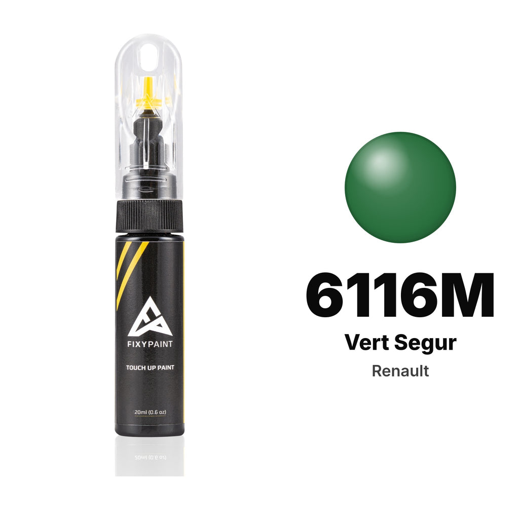 Touch-up paint for Renault 6116M Vert Segur, Basic kit