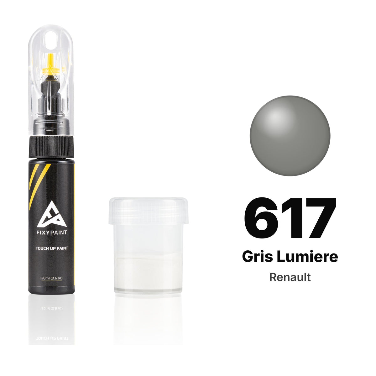 Touch-up paint for Renault 617 Gris Lumiere, Standard kit