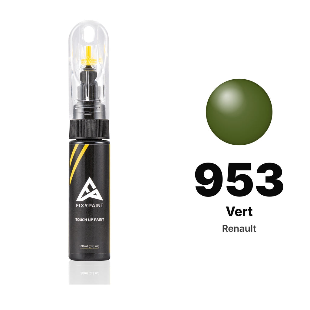 Lackstift für Renault – 953 Vert (alle Modelle, 1972–1973), Set Basis