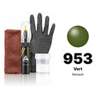 Lackstift für Renault – 953 Vert (alle Modelle, 1972–1973), Set Komplett