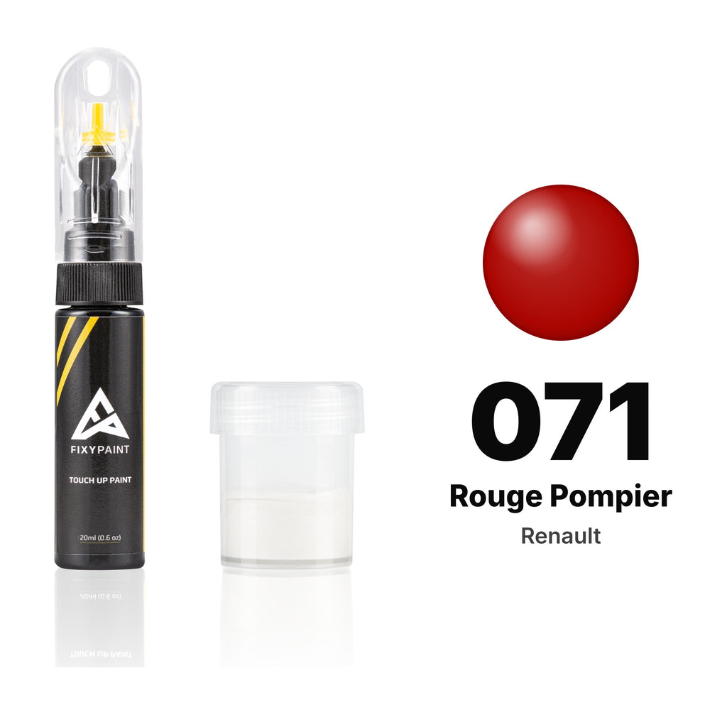 Touch-up paint for Renault 071 Rouge Pompier, Standard kit