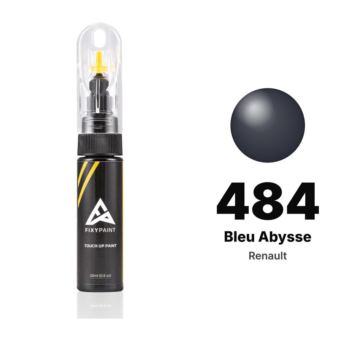 Touch-up paint for Renault 484 Bleu Abysse, Basic kit