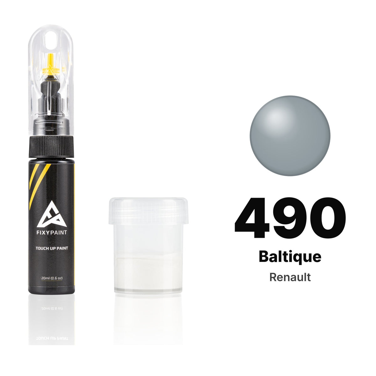 Vernice ritocco per Renault – 490 Baltique (tutti i modelli, 1981–1984), kit Standard