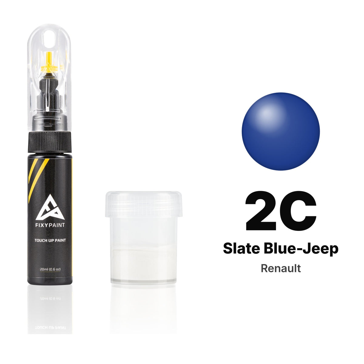 Touch-up paint for Renault 2C Slate Blue-Jeep, Standard kit