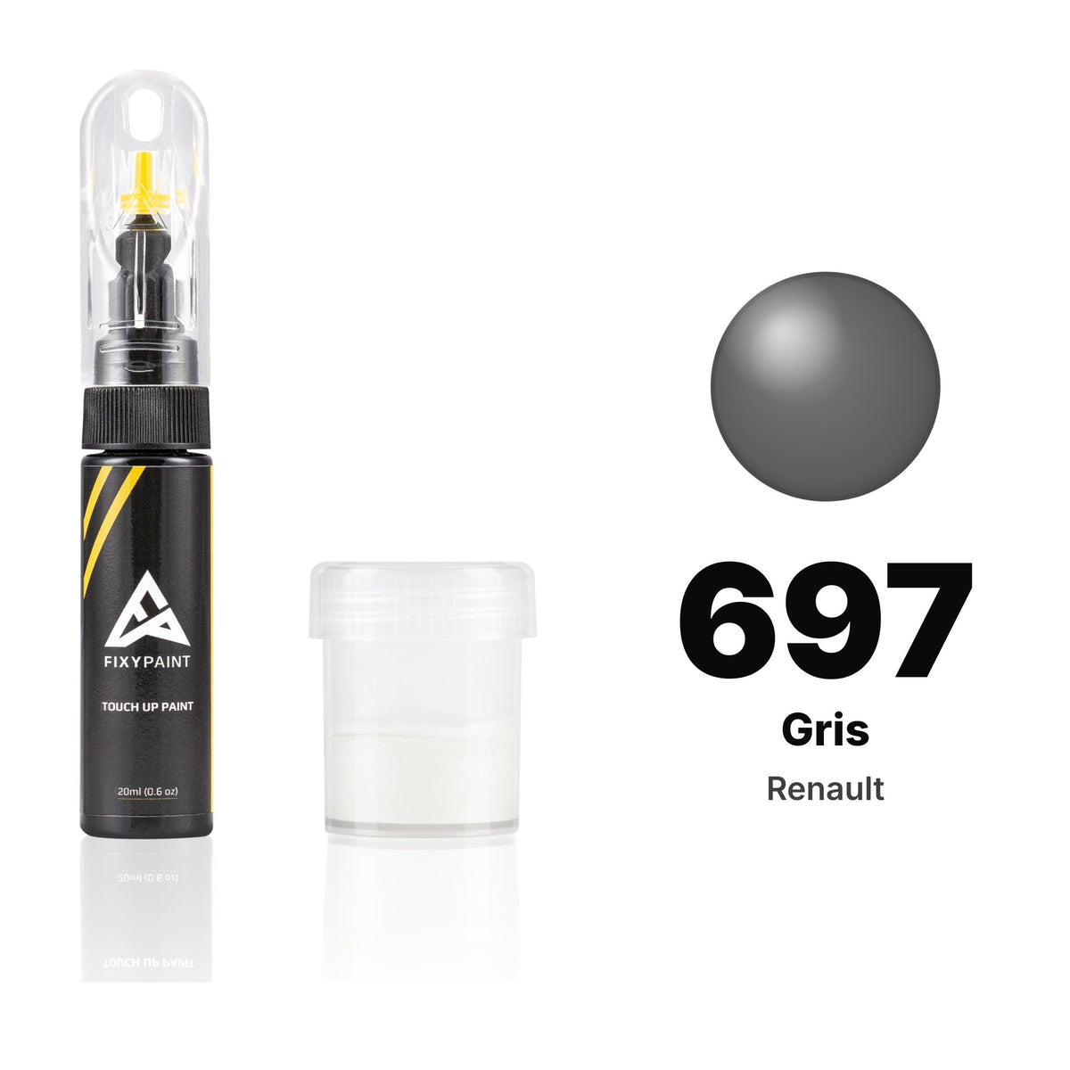 Touch-up paint for Renault 697 Gris, Standard kit
