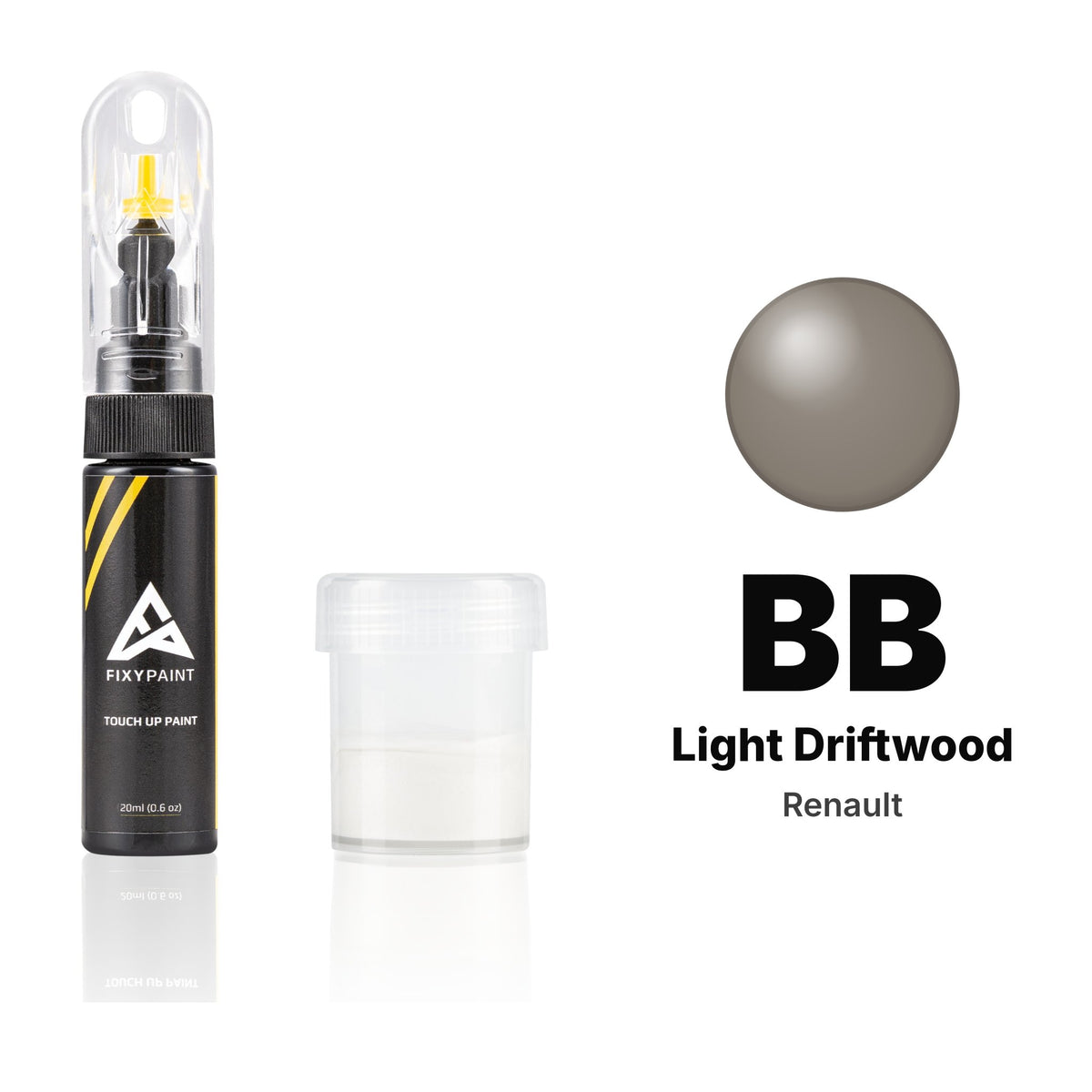 Lackstift für Renault – BB Light Driftwood (alle Modelle, 1988–2004), Set Standard