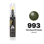 Lackstift für Renault – 993 Vert Eaux et Forets (alle Modelle, 1990), Set Basis