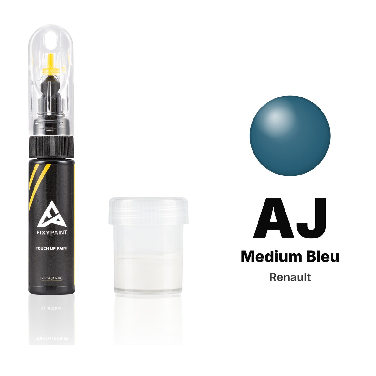 Touch-up paint for Renault AJ Medium Bleu, Standard kit