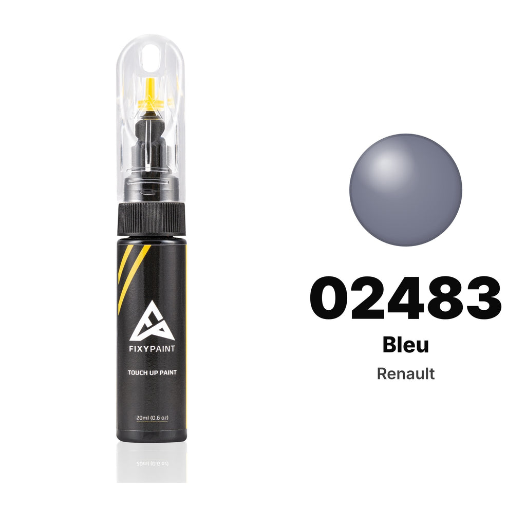 Vernice ritocco per Renault – 02483 Bleu (tutti i modelli, 1991), kit Base