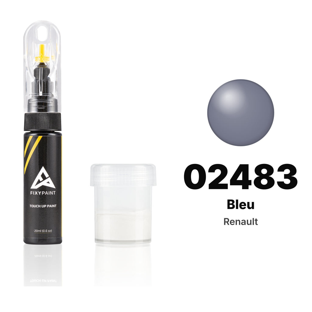 Vernice ritocco per Renault – 02483 Bleu (tutti i modelli, 1991), kit Standard