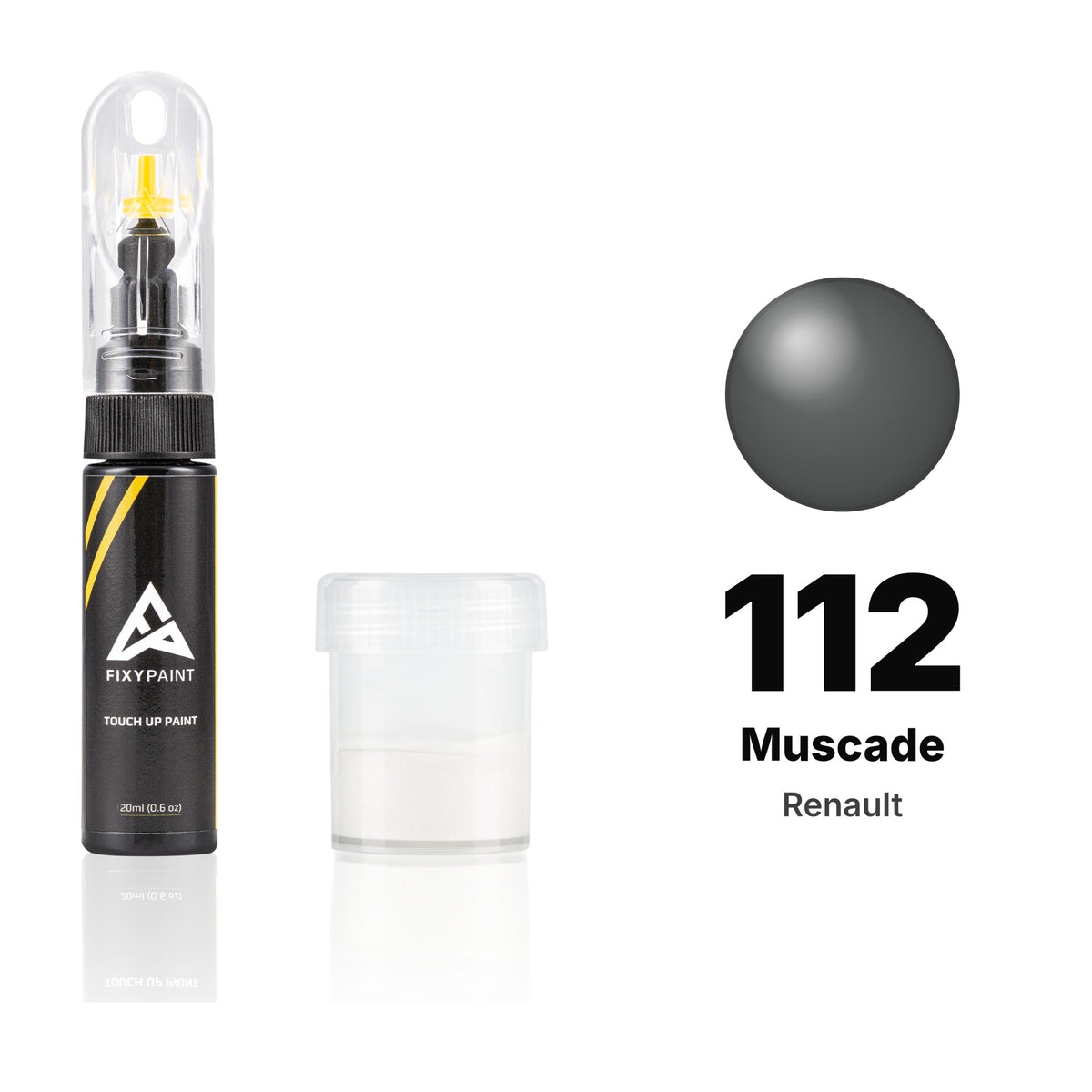 Lackstift für Renault – 112 Muscade (alle Modelle, 1991), Set Standard