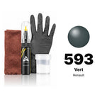 Touch-up paint for Renault 593 Vert, Complete kit