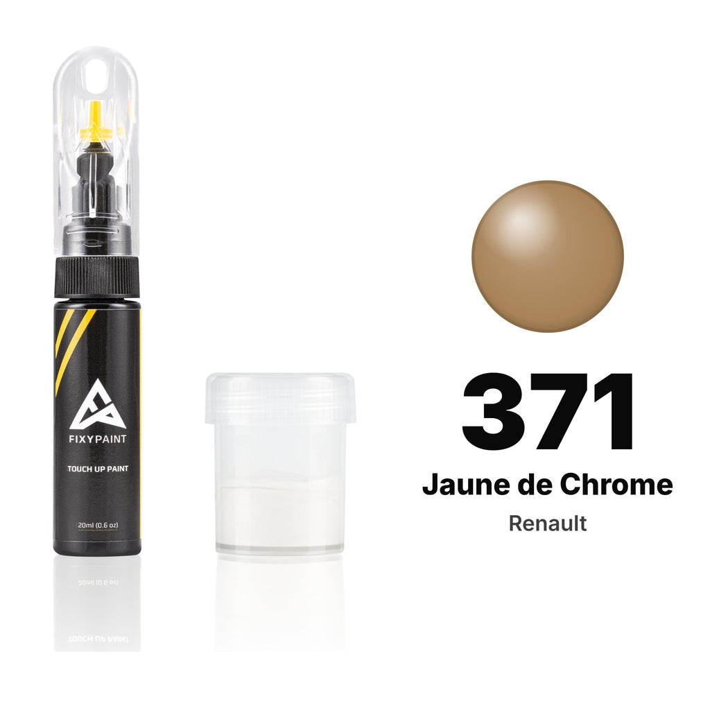 Touch-up paint for Renault 371 Jaune de Chrome, Standard kit
