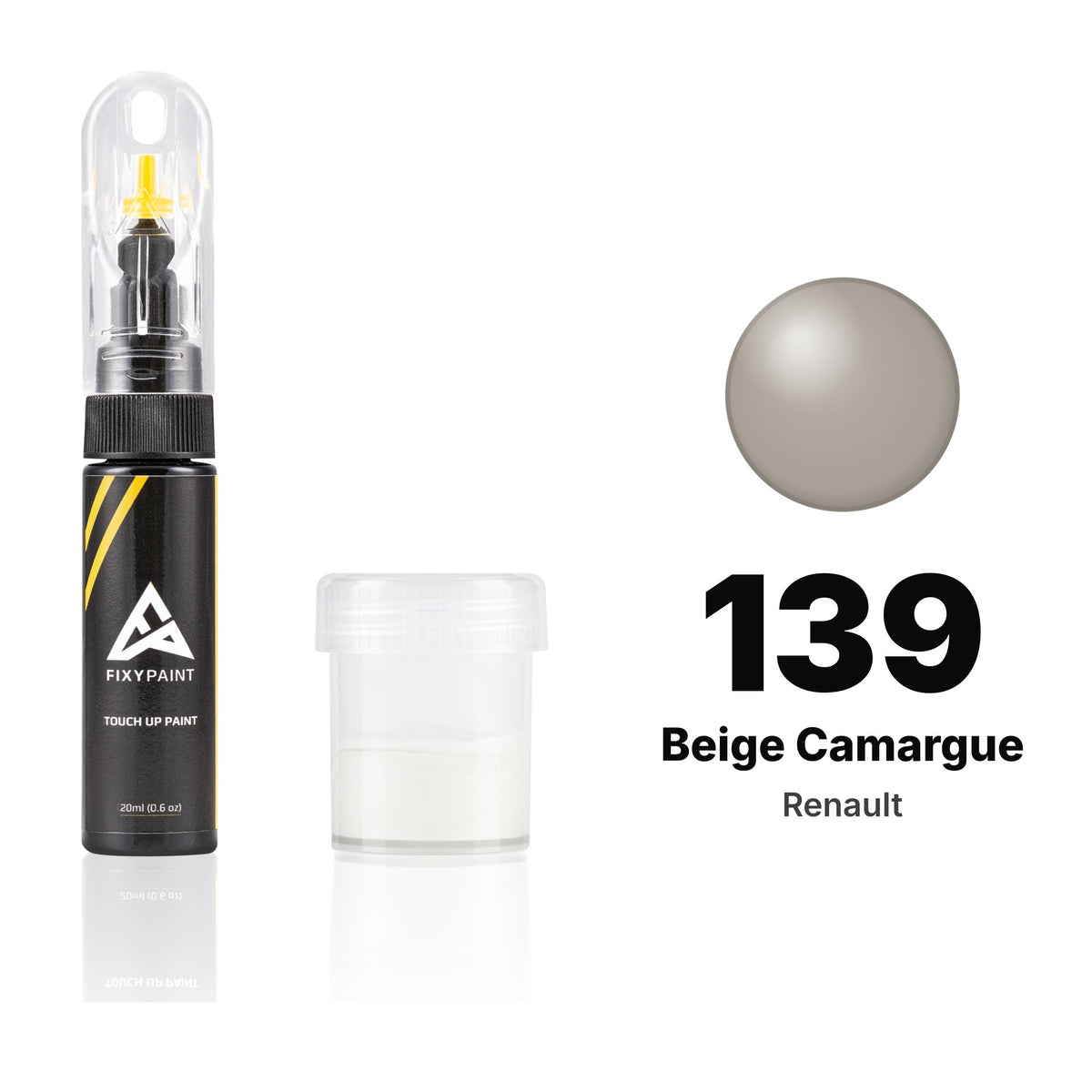 Touch-up paint for Renault 139 Beige Camargue, Standard kit