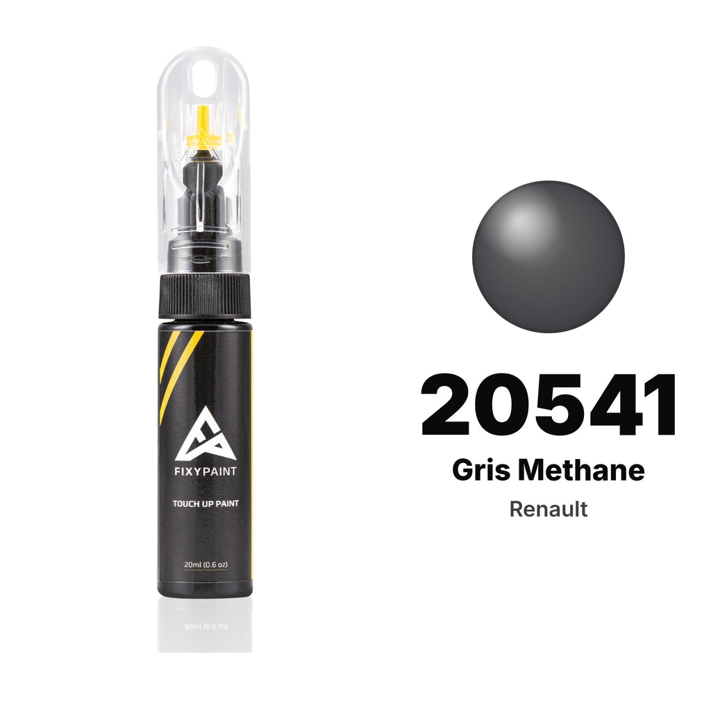 Vernice ritocco per Renault – 20541 Gris Methane (tutti i modelli, 1995–1996), kit Base