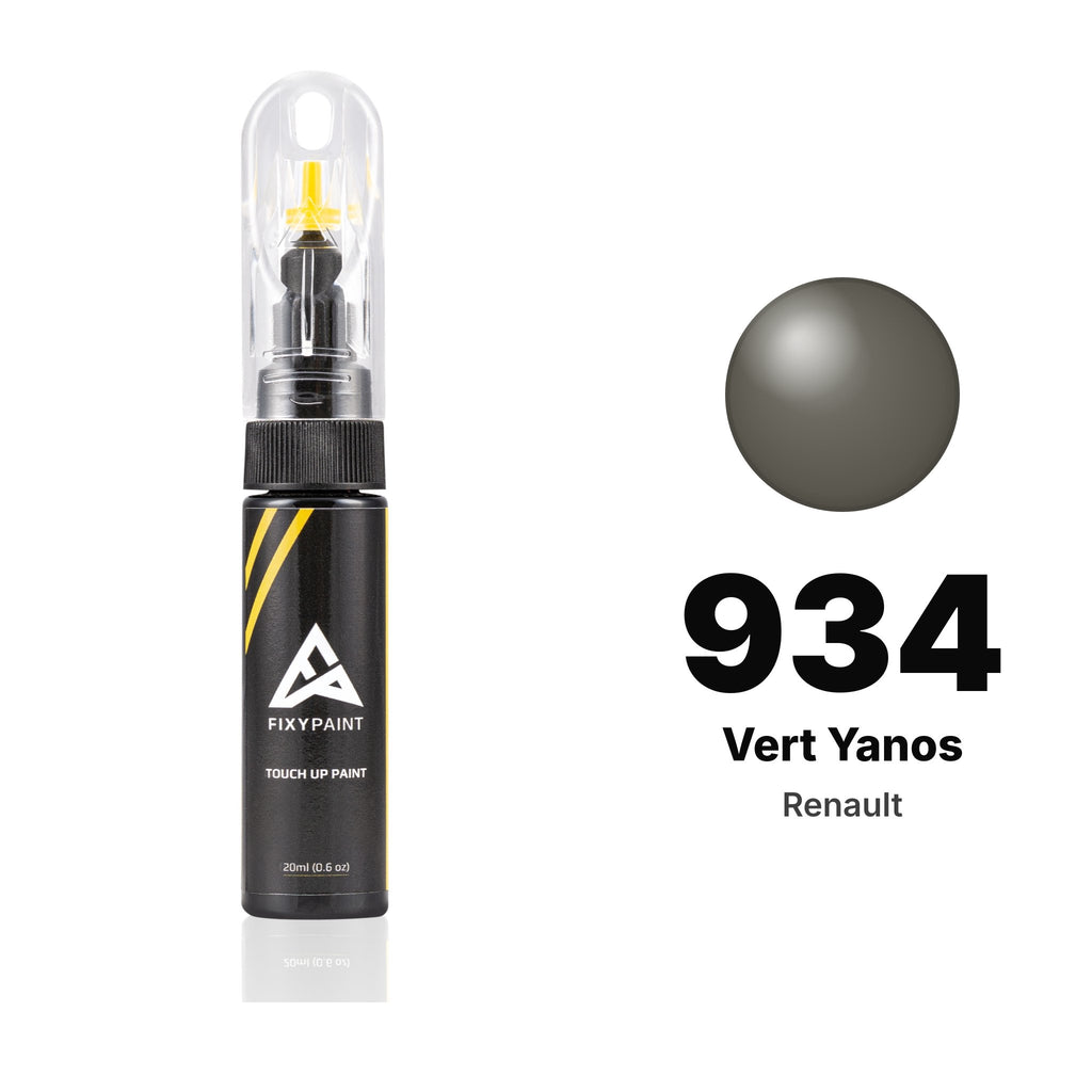 Touch-up paint for Renault 934 Vert Yanos, Basic kit