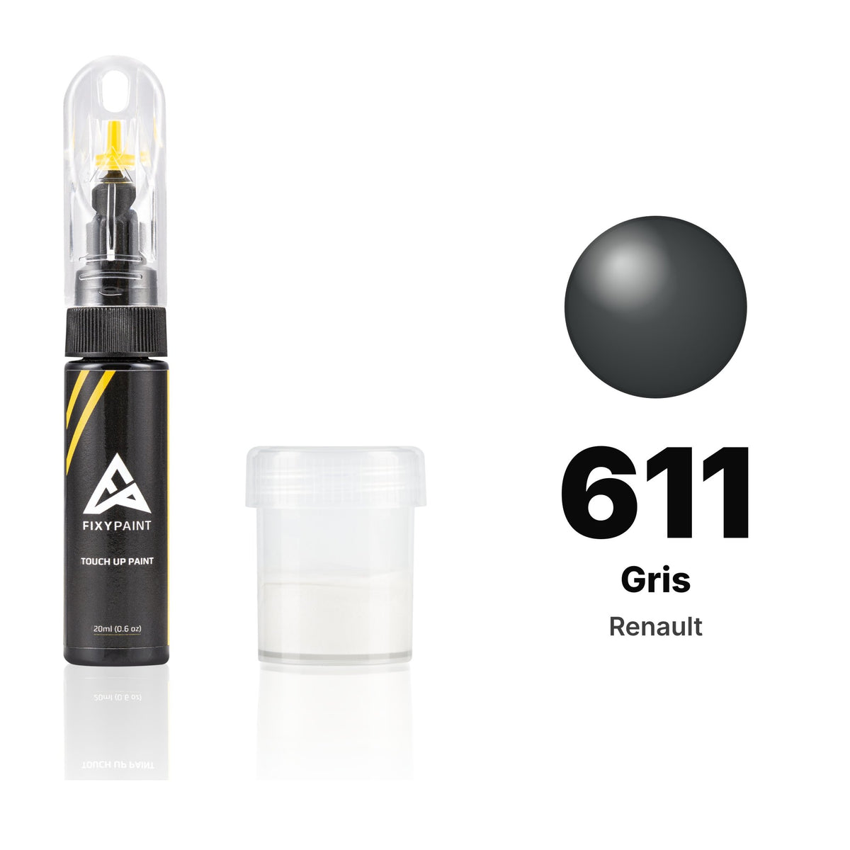 Touch-up paint for Renault 611 Gris, Standard kit