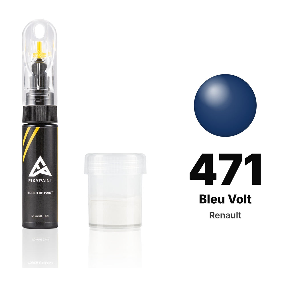 Touch-up paint for Renault 471 Bleu Volt, Standard kit