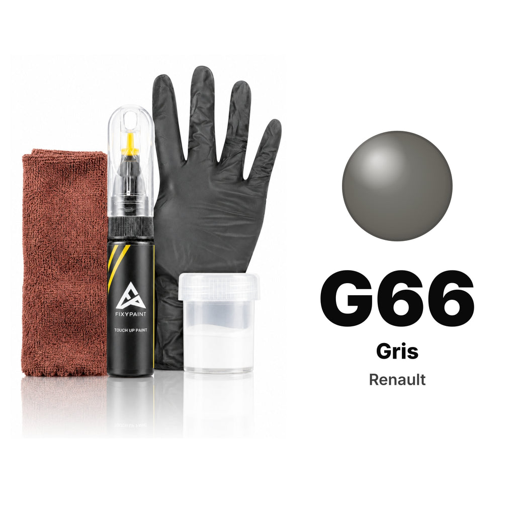 Touch-up paint for Renault G66 Gris, Complete kit