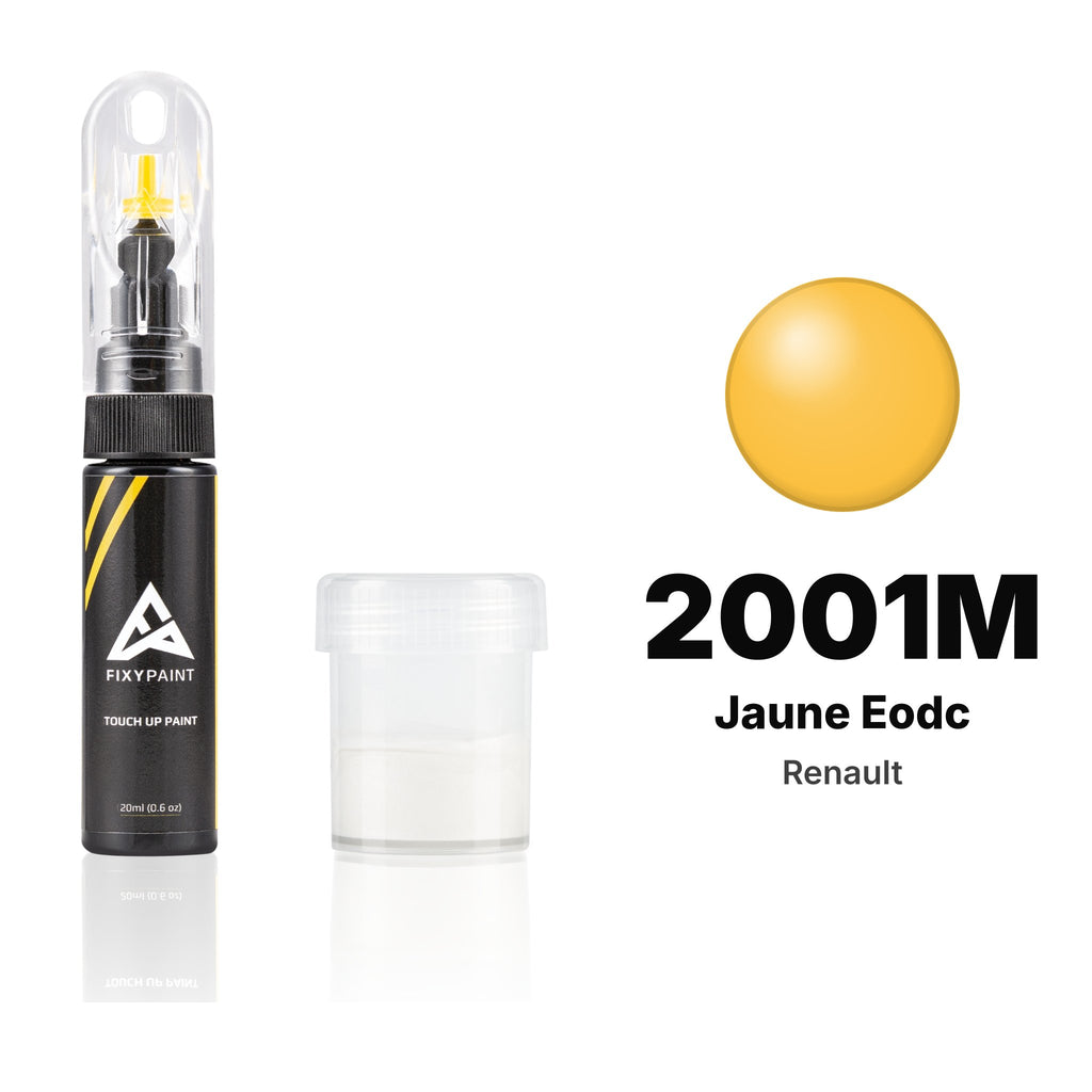 Touch-up paint for Renault 2001M Jaune Eodc, Standard kit