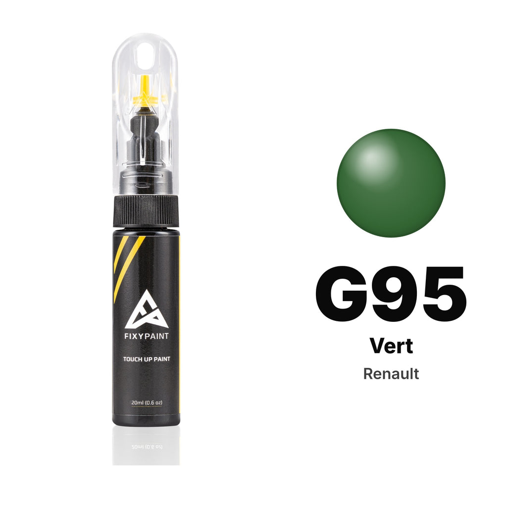 Touch-up paint for Renault G95 Vert, Basic kit