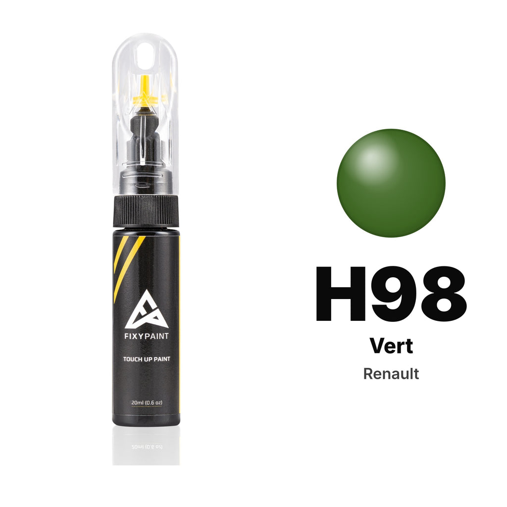 Touch-up paint for Renault H98 Vert, Basic kit