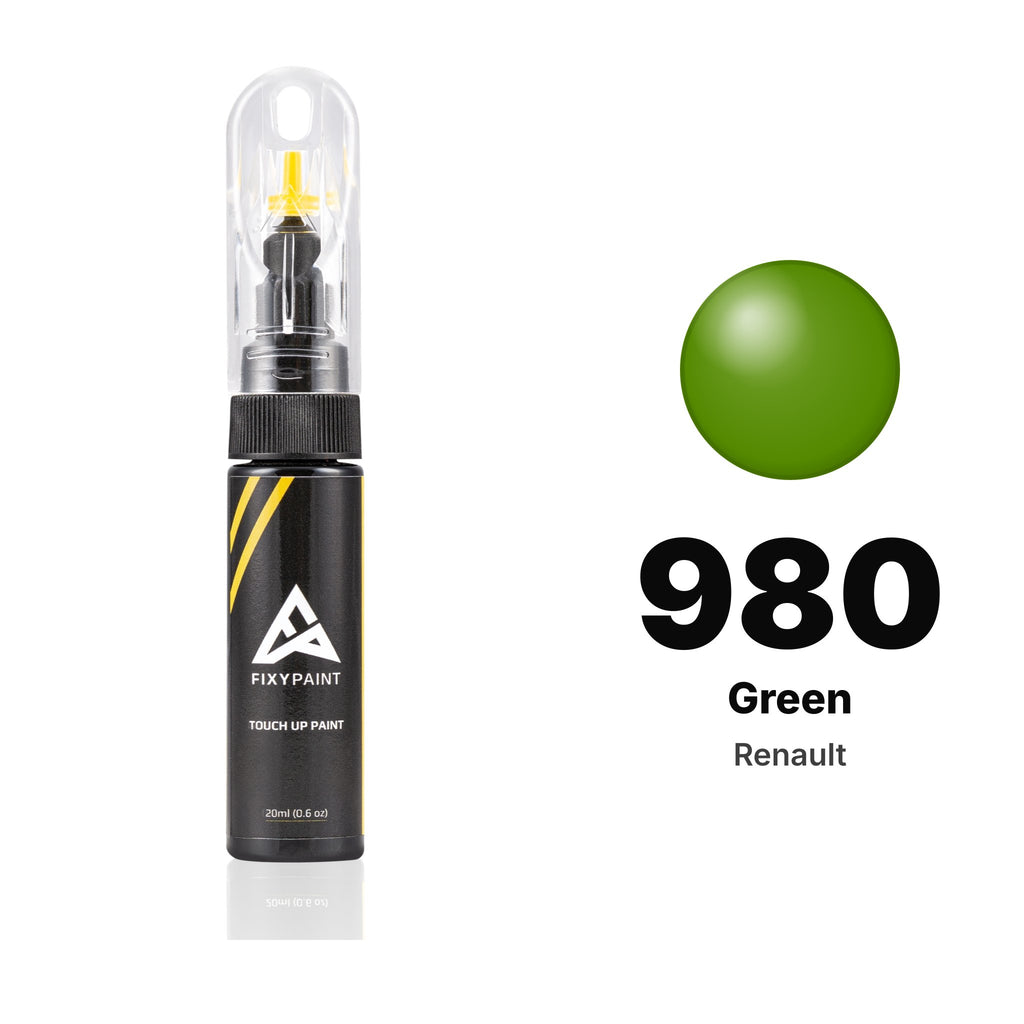 Touch-up paint for Renault 980 Green, Basic kit