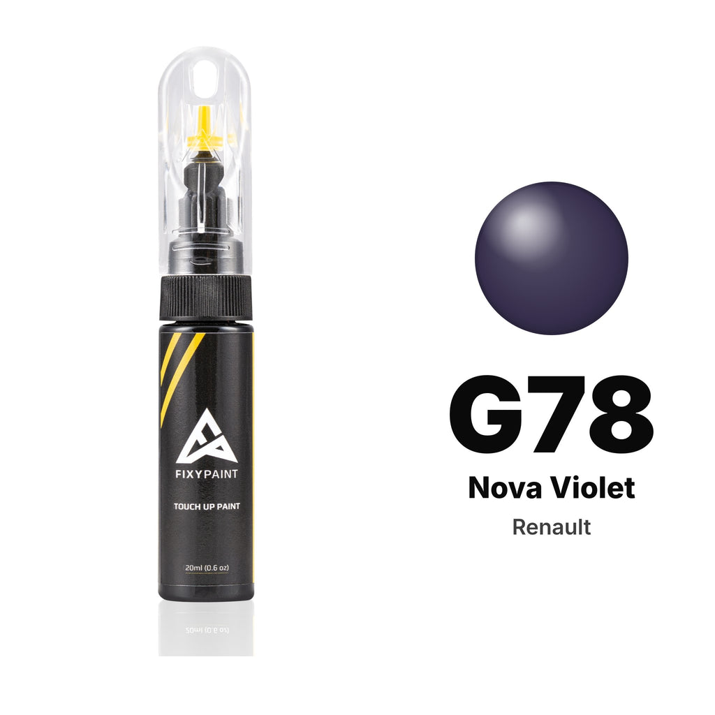 Touch-up paint for Renault G78 Nova Violet, Basic kit