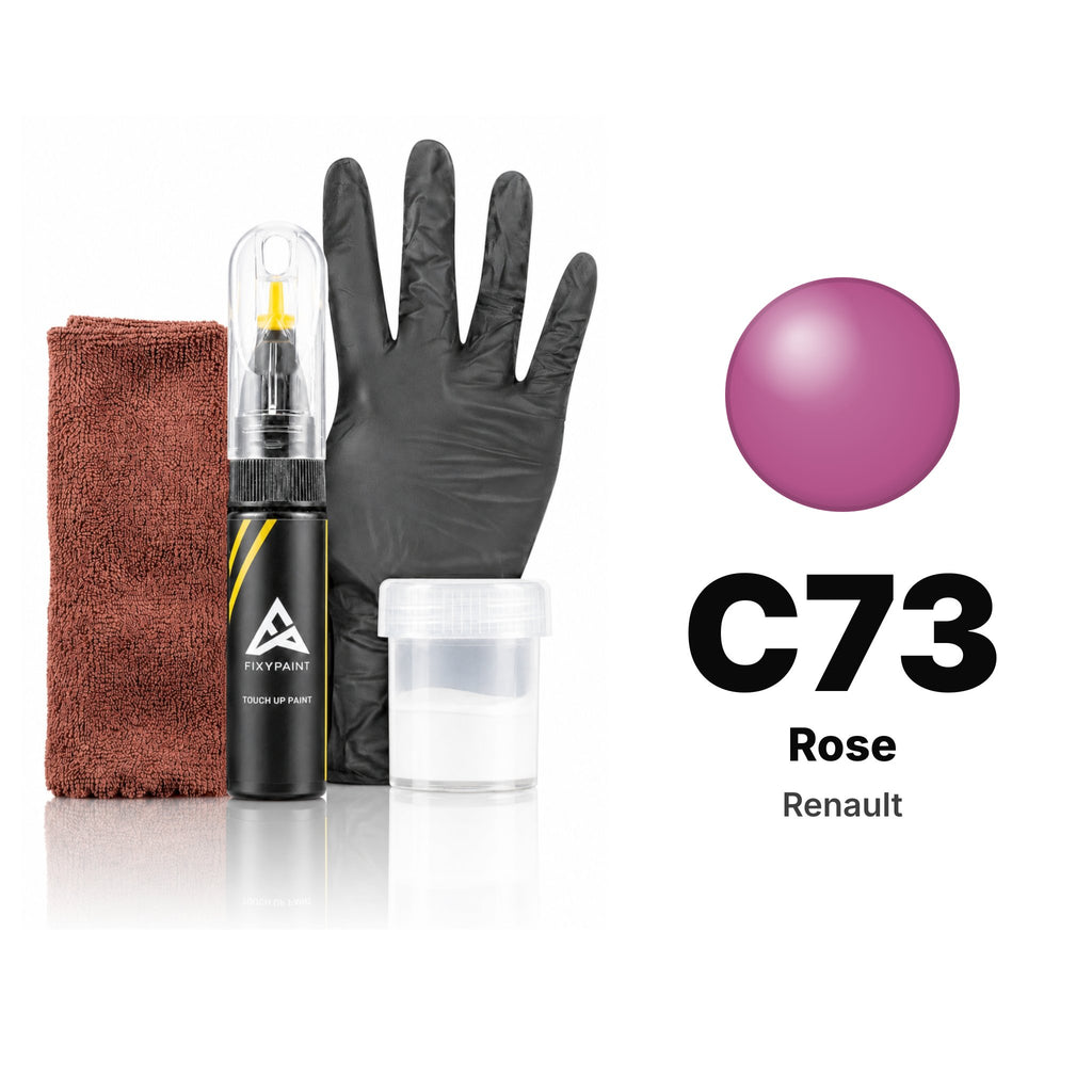 Vernice ritocco per Renault – C73 Rose (tutti i modelli, 2001–2003), kit Completo