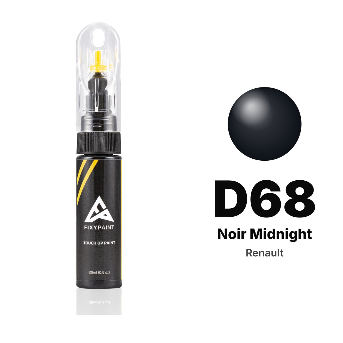 Renault D68 Noir Midnight touch-up paint, Basic kit