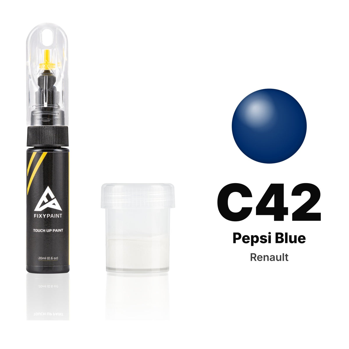 Lackstift für Renault – C42 Pepsi Blue (alle Modelle, 2002), Set Standard