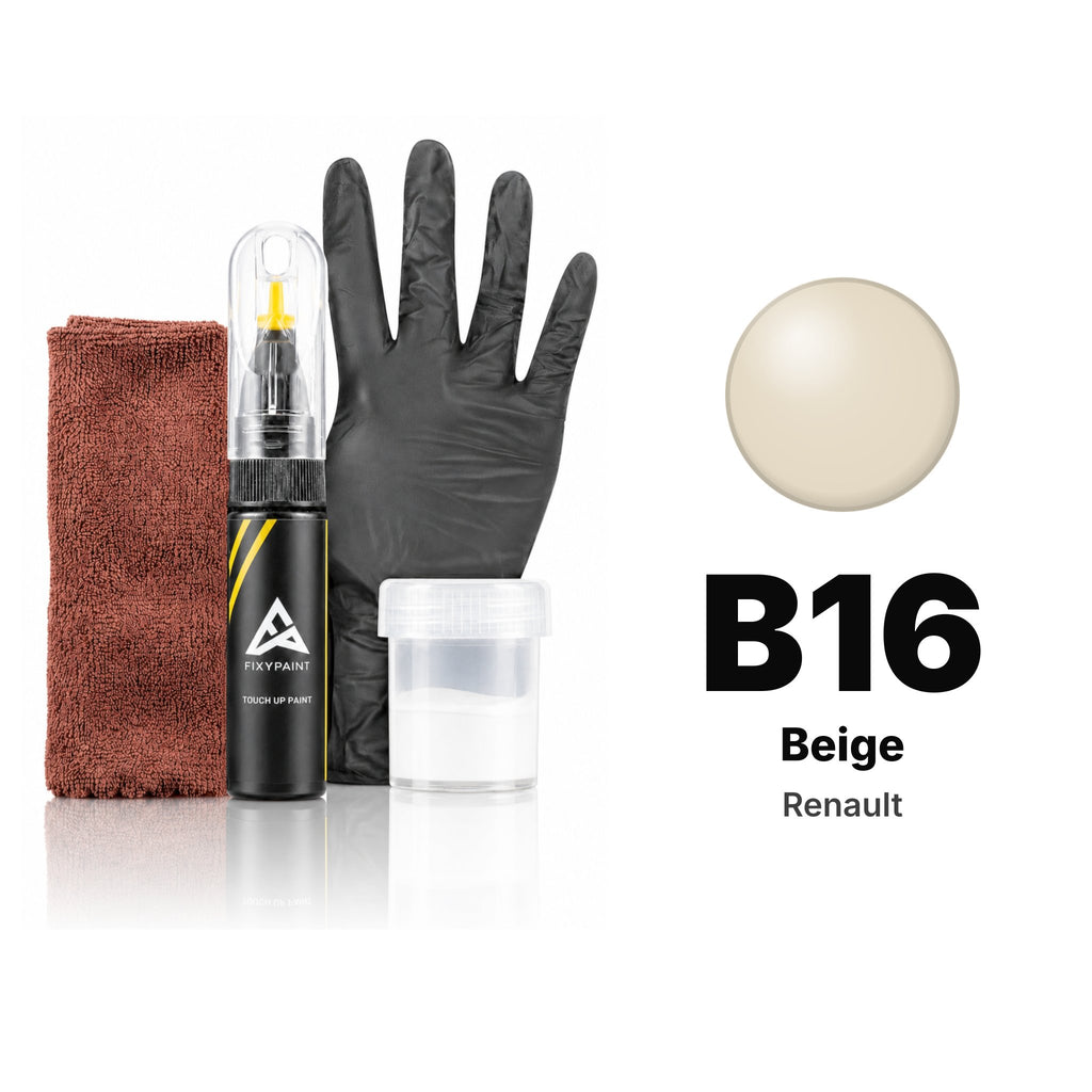 Touch-up paint for Renault B16 Beige, Complete kit