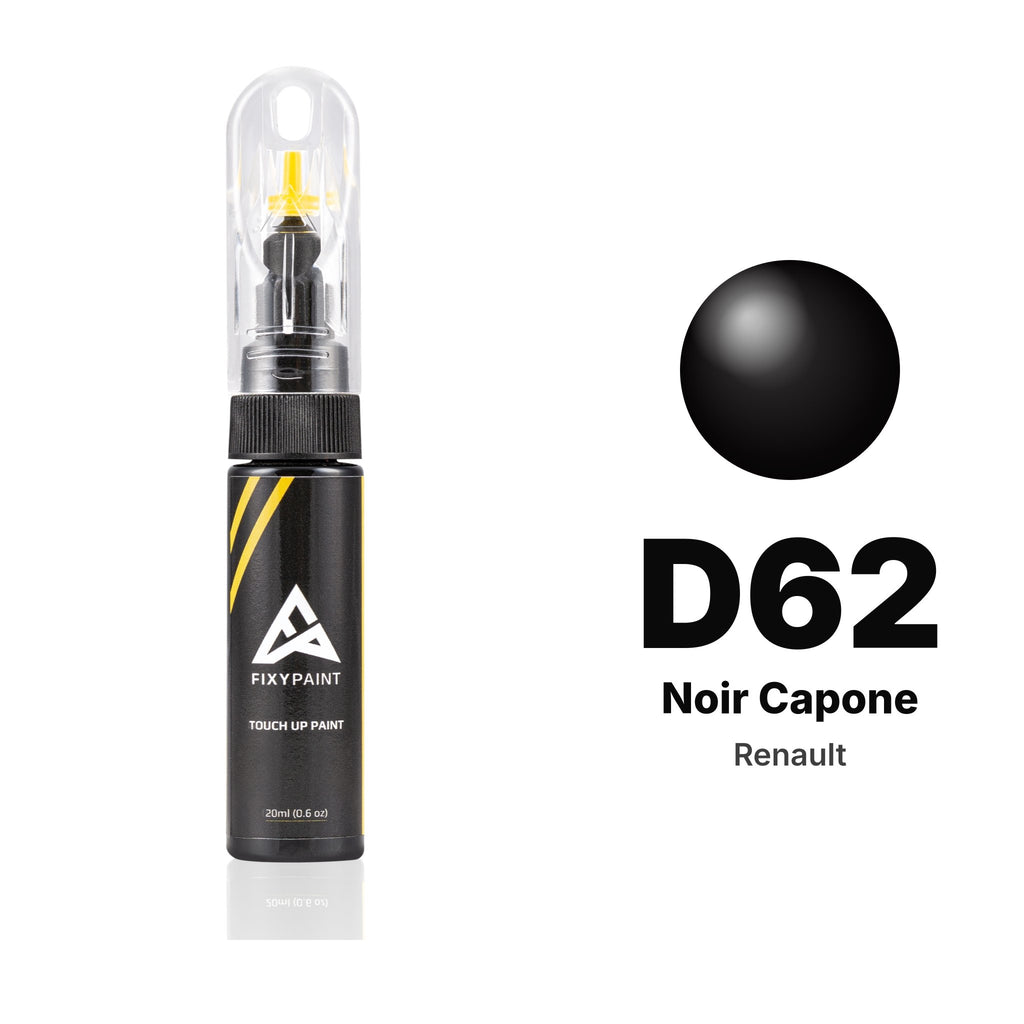 Touch-up paint for Renault D62 Noir Capone, Basic kit