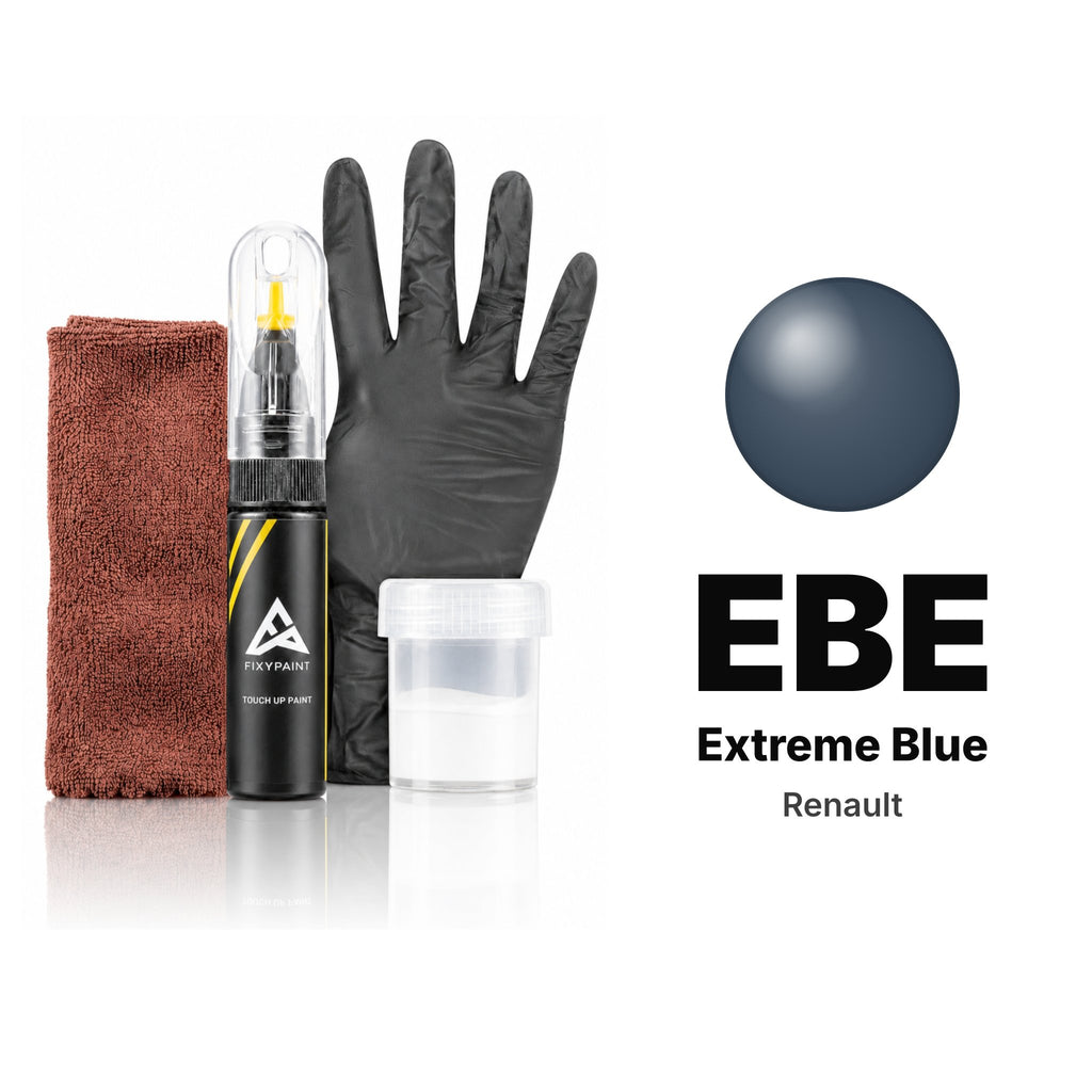 Touch-up paint for Renault EBE Extreme Blue, Complete kit